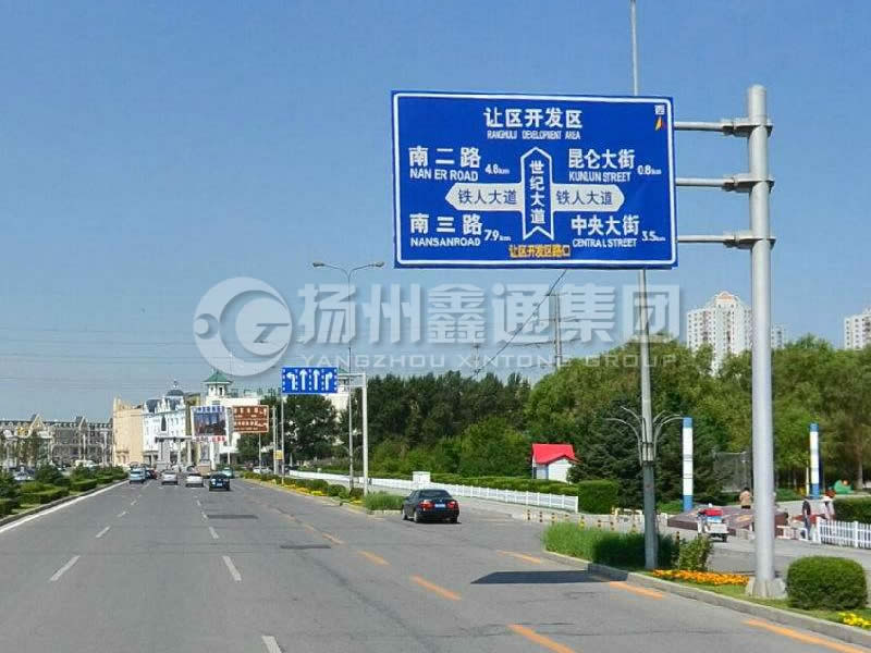 BZG-004，交通標(biāo)志桿，鍍鋅交通標(biāo)志桿