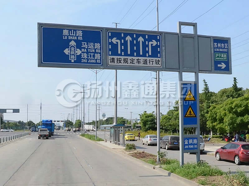 BZG-012，交通標(biāo)志桿，框架交通標(biāo)志桿