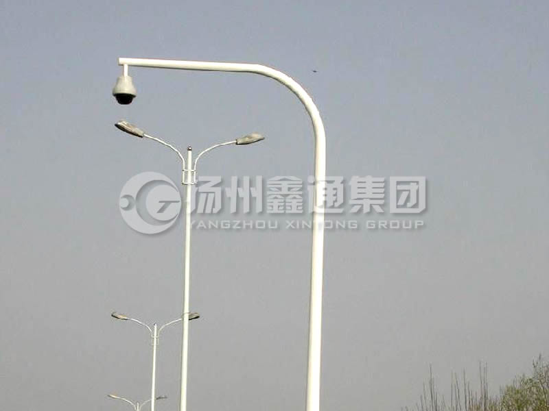 DJG-014，電子警察桿，彎臂球機(jī)桿